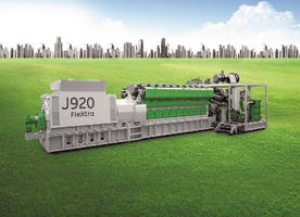 Gas Engine offers electrical efficiency of 49%.