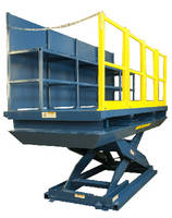 20,000 lb Capacity Lift Table with Sliding Platform