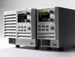 Programmable DC Power Supplies provide battery simulation.