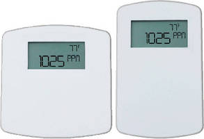 Carbon Dioxide Transmitters combine 3 room sensors.