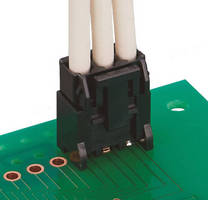 Compact Wire-to-Board Connector offers high current capacity.