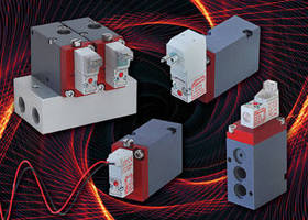 Electronic Poppet Valves suit high flow applications.