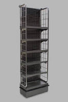 Free-Standing Shelving Unit helps boost impulse sales.