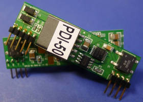 Embedded PoE PD Module offers high DC/DC conversion efficiency.
