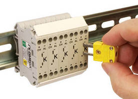 DIN Rail-Mount Thermocouple Terminal Blocks are fully enclosed.