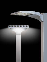 LED Luminaires target roadways and public areas.