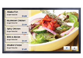 Digital Signage Display complies with OPS.