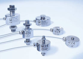 Miniature Force Transducers deliver 0.2% accuracy.