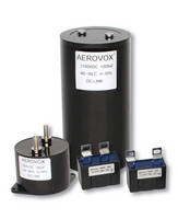 New Aerovox Technology Addresses Capacitor Performance in High Temperature Power Electronics Applications