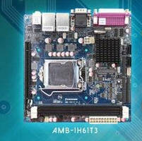 Mini-ITX Board supports gaming and industrial automation.