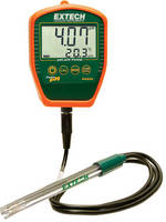 Waterproof Palm pH Meter has ruggedized, handheld design.