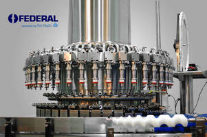 Hygienic Pressure/Gravity Filling Machine offers 2-in-1 operation.