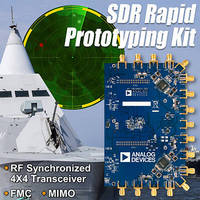 SDR Rapid Prototyping Kit supports MIMO wireless transceivers.