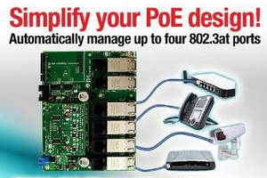 PSE Controller, Module, and Design accelerate PoE development.
