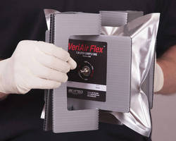 Manual Inflating Sample Bag withstands high temperatures.