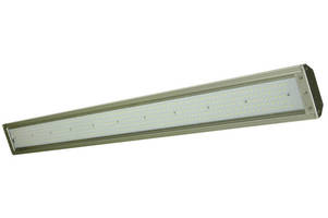 LED Light Fixture provides high bay illumination.