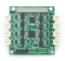 RS-232/422/485 PCIe/104 Serial Port Module offers opto-isolation.
