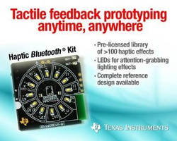 Haptic Development Kit enables tactile feedback prototyping.