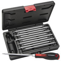 Multi-Bit Screwdriver Kit ensures right tool is always available.