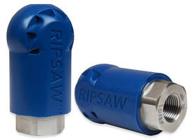 Hydro Excavation Nozzles come in linear and rotating versions.
