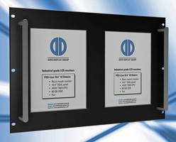 Industrial LCD Monitors are designed for rack mounting.