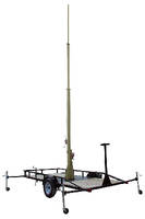 Telescoping Light Mast rotates 360 degrees.