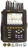 Power Quality Analyzer measures up to 5,000 ADC with probe.