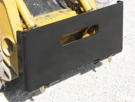 Skid Steer Plate has heavy-duty, weld-on design.