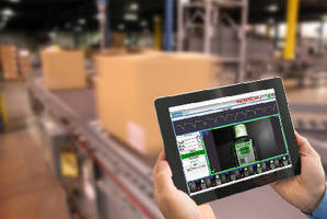 HMI Software lets user monitor inspection from web browser.