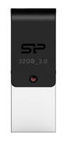 USB 3.0 OTG Flash Drive features swivel cap design.