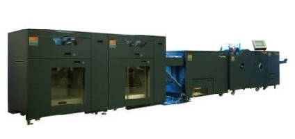 Tandem Sheet Feeder enables non-stop finishing.