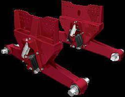 Rear Suspension System features 21 ton capacity.