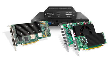 InfoComm MEA 2014: Latest Matrox Graphics Products to Be Used by Industry Leaders to Drive Multi-Display Signage, Distribute AV-over-IP, and Capture/Display Video Wall Content