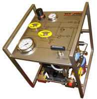 Portable Hydrostatic Test Unit has stainless, compact design.