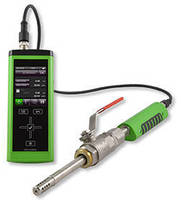 Handheld Meter measures moisture content of industrial oils.