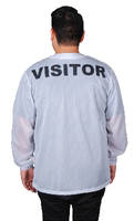 ESD Control Smocks identify visiting personnel.