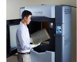 Production 3D Printers utilize FDM technology.