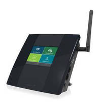 Wi-Fi Range Extender offers facilitated setup via touchscreen.