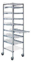 Wire Shelving Carts offer load capacity up to 1,200 lb.