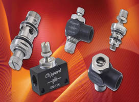 Needle Valves provide bidirectional flow control.