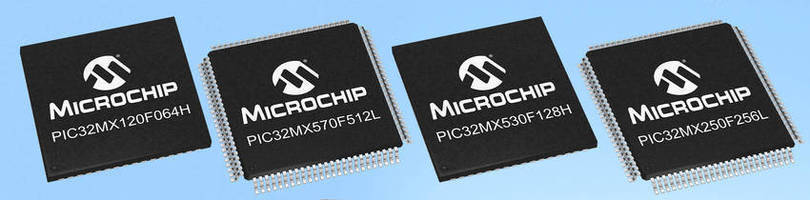 Peripheral-Rich, 32-Bit MCU offers scalable memory configuration.