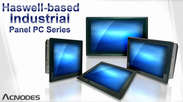 Industrial Panel PCs offer size, touchscreen, storage options.