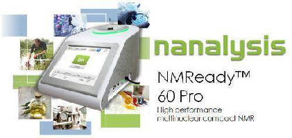 Benchtop NMR Spectrometer offers multi-nuclear capability.