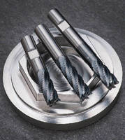 End Mills suit machining of hi-temp alloys.