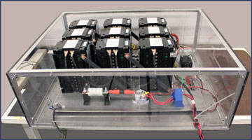 Li-Ion Capacitor Shelf supports high-power applications.