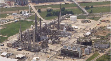 Linde Installs Gasifier Vessel at Texas Gases Complex