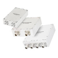 Broadband RF Power Combiners operate up to 6 GHz.