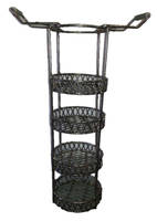 Tiered Baskets facilitate parts cleaning.