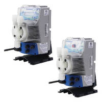 Metering Pumps cover flow rates from 1-14 gph in 3 sizes.