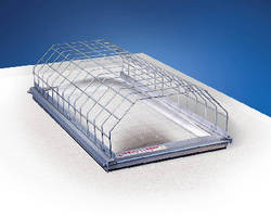 Fall Protection System helps prevent skylight accidents.